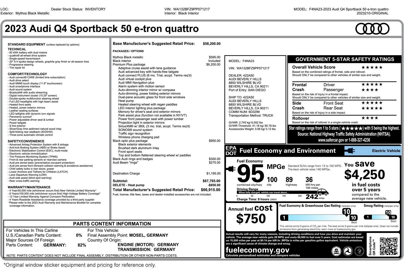 audi q4 sportback e-tron 2023 WA132BFZ9PP071217 image audi q4 sportback e-tron 2023 WA132BFZ9PP071217 image